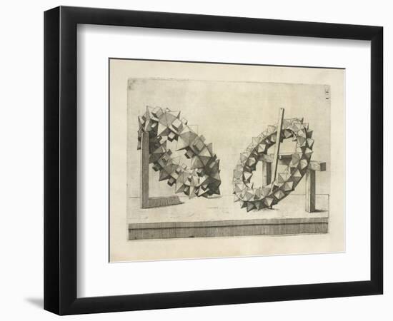 Illustration Of Sculpture-Wenzel Jamnitzer-Framed Premium Giclee Print