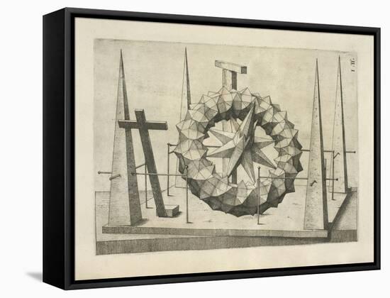 Illustration Of Sculpture-Wenzel Jamnitzer-Framed Stretched Canvas