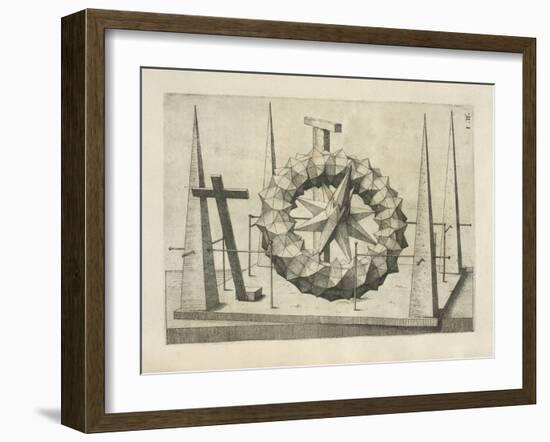 Illustration Of Sculpture-Wenzel Jamnitzer-Framed Giclee Print