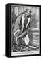 Illustration Of Shylock From the Merchant Of Venice-Arthur Rackham-Framed Stretched Canvas