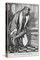 Illustration Of Shylock From the Merchant Of Venice-Arthur Rackham-Stretched Canvas