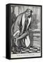 Illustration Of Shylock From the Merchant Of Venice-Arthur Rackham-Framed Stretched Canvas