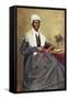 Illustration of Sojourner Truth after a Photograph-null-Framed Stretched Canvas