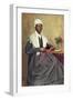 Illustration of Sojourner Truth after a Photograph-null-Framed Giclee Print