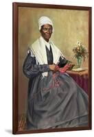 Illustration of Sojourner Truth after a Photograph-null-Framed Giclee Print