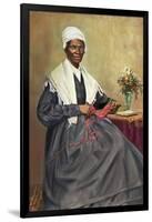 Illustration of Sojourner Truth after a Photograph-null-Framed Giclee Print