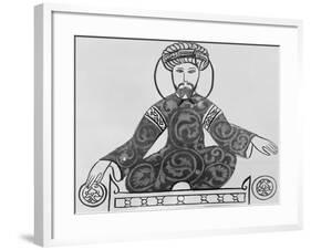 Illustration of Sultan Saladin-null-Framed Giclee Print