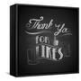 Illustration of Thank You for Likes Background-vectomart-Framed Stretched Canvas