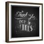 Illustration of Thank You for Likes Background-vectomart-Framed Art Print