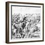 Illustration of the Battle of Marathon-null-Framed Giclee Print
