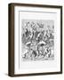 Illustration of the Care and Diseases of Hunting Dogs after Gaston Phoebus-null-Framed Giclee Print