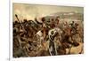 Illustration of the Charge of the Light Brigade at Balaclava During the Crimean War-null-Framed Photographic Print