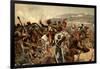 Illustration of the Charge of the Light Brigade at Balaclava During the Crimean War-null-Framed Photographic Print