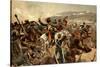 Illustration of the Charge of the Light Brigade at Balaclava During the Crimean War-null-Stretched Canvas