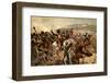 Illustration of the Charge of the Light Brigade at Balaclava During the Crimean War-null-Framed Photographic Print