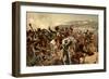 Illustration of the Charge of the Light Brigade at Balaclava During the Crimean War-null-Framed Photographic Print