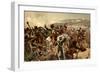 Illustration of the Charge of the Light Brigade at Balaclava During the Crimean War-null-Framed Photographic Print