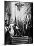 Illustration of the Coronation of the Dauphin in the Cathedral at Rheims ; Joan of Arc Attending-null-Mounted Photographic Print