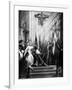Illustration of the Coronation of the Dauphin in the Cathedral at Rheims ; Joan of Arc Attending-null-Framed Photographic Print