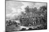 Illustration of the Death of Captain James Cook-Bettmann-Mounted Photographic Print