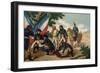 Illustration of the Death of General Marceau-Stefano Bianchetti-Framed Giclee Print