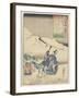 Illustration of the Emperor Koko's Poem, C. 1840-1842-Utagawa Kuniyoshi-Framed Giclee Print