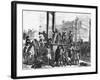 Illustration of the Execution of Robespierre and His Co-Conspirators-null-Framed Giclee Print