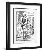 Illustration of the Gypsy Who Washed His Hands in Molten Lead-Pierre Boaistuau-Framed Giclee Print