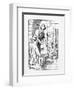 Illustration of the Gypsy Who Washed His Hands in Molten Lead-Pierre Boaistuau-Framed Giclee Print