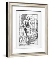 Illustration of the Gypsy Who Washed His Hands in Molten Lead-Pierre Boaistuau-Framed Giclee Print