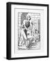Illustration of the Gypsy Who Washed His Hands in Molten Lead-Pierre Boaistuau-Framed Giclee Print