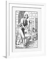 Illustration of the Gypsy Who Washed His Hands in Molten Lead-Pierre Boaistuau-Framed Giclee Print