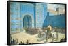 Illustration of the Ishtar Gate in Ancient Babylon-null-Framed Stretched Canvas