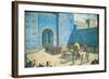 Illustration of the Ishtar Gate in Ancient Babylon-null-Framed Giclee Print