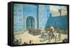 Illustration of the Ishtar Gate in Ancient Babylon-null-Framed Stretched Canvas