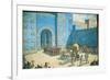 Illustration of the Ishtar Gate in Ancient Babylon-null-Framed Giclee Print