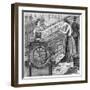 Illustration of the Manufacture of Cotton Thread-Stefano Bianchetti-Framed Giclee Print