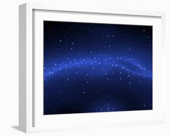 Illustration of the Milky Way-null-Framed Photographic Print