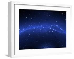Illustration of the Milky Way-null-Framed Photographic Print