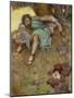 Illustration of the Shakespeare Play Timon of Athens-null-Mounted Art Print