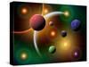 Illustration of the Variations of Stars and Planets in the Milky Way Galaxy-Stocktrek Images-Stretched Canvas