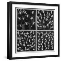 Illustration of the Weighing of a Crowd-Stefano Bianchetti-Framed Giclee Print