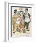 Illustration of Trusts and Monopolies Pickpocketing Uncle Sam-J.C. Taytor-Framed Giclee Print