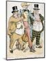 Illustration of Trusts and Monopolies Pickpocketing Uncle Sam-J.C. Taytor-Mounted Giclee Print