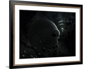 Illustration of Tyche, a Hypothetical Planet That Could Exist In the Oort Cloud in Our Solar System-Stocktrek Images-Framed Photographic Print