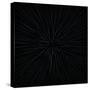 Illustration of Warp Speed Movement through Stars-Stockbyte-Stretched Canvas