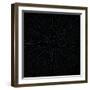 Illustration of Warp Speed Movement through Stars-Stockbyte-Framed Photographic Print