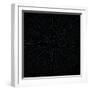 Illustration of Warp Speed Movement through Stars-Stockbyte-Framed Photographic Print