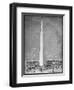 Illustration of Washington Monument-null-Framed Giclee Print