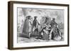 Illustration of William Penn and Native Americans Making Treaty-Philip Gendreau-Framed Giclee Print